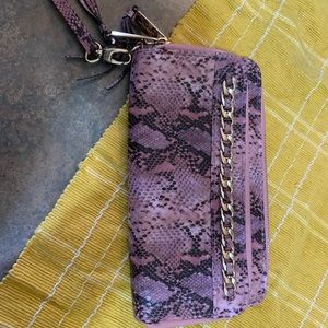 Jessica Simpson AnimalPattern  Clutch Wallet Purse